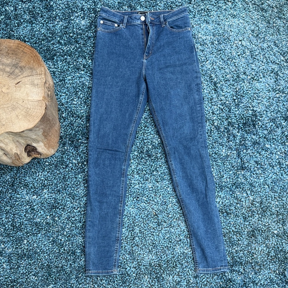 ASOS Women's Skinny Jeans in Deep Blue